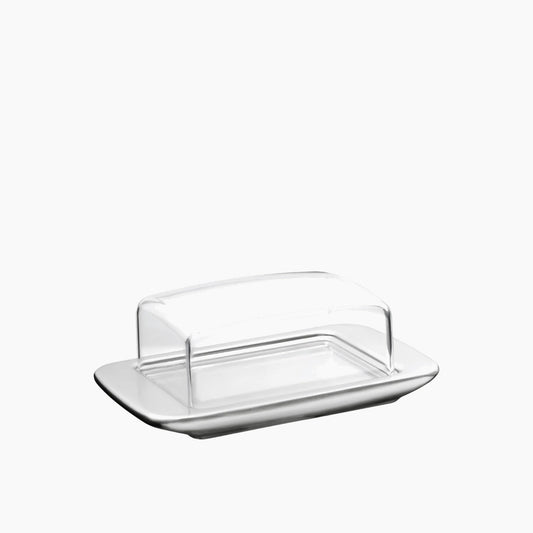 Alfi Butter Dish Loft Stainlees Steel with Plastic Cover 9x12.5x5cm