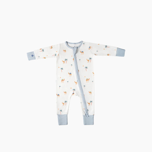 Snugbeenightwear Desert wanderers cotton sleepsuit desert animals