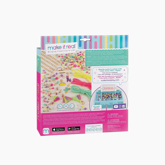 MAKE IT REAL Neo-Brite Chains & Charms- 195 Pcs