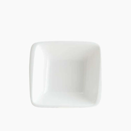 وعاء أبيض قطر 8x8.5 سم