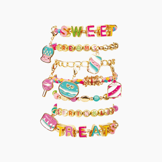 MAKE IT REAL Sweet Treats DIY Bracelet Kit-280 Pcs