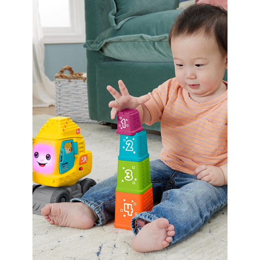 Fisher Price Count & Stack Crane Toy
