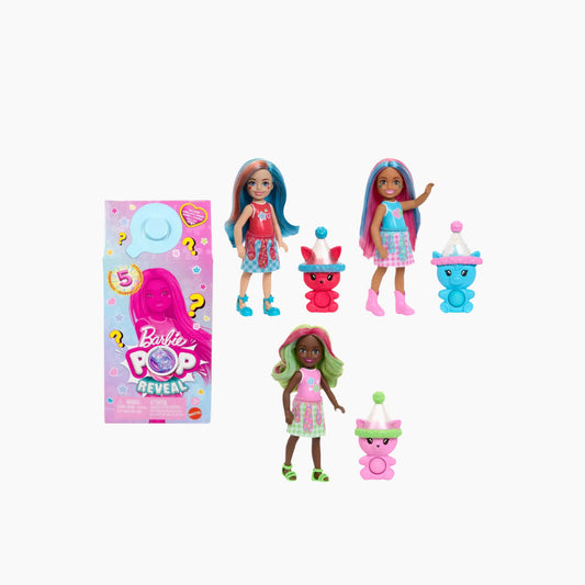 Mattel Chelsea Pop! Reveal Animal Party Series Assorted