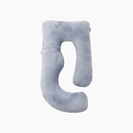 Momcozy Velvet U-Shaped Pregnancy Pillow