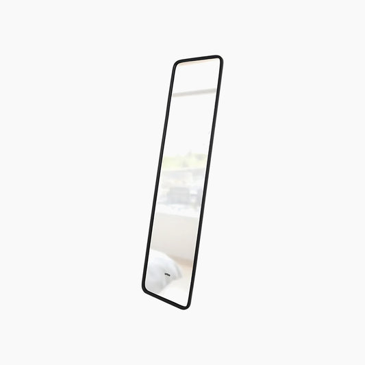 Umbra "Hub Leaning" Mirror - Glass - Black