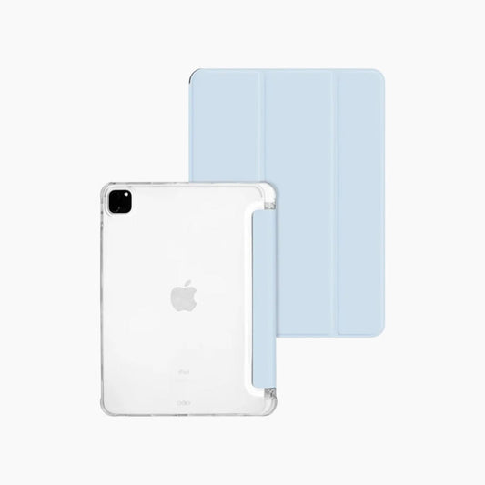 Catchy Jo Leather Shockproof Transparent iPad Case