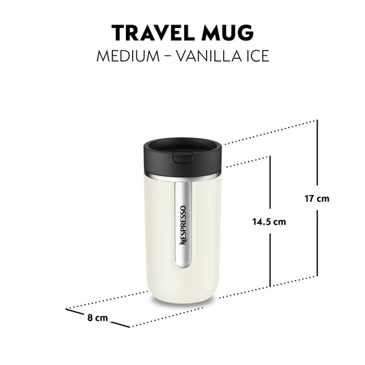 Nespresso Vanilla Ice Medium Travel Mug Size 400 ml