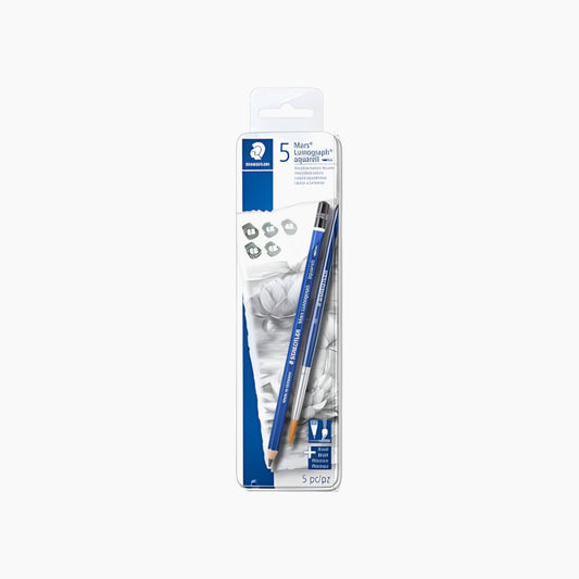 STAEDTLER METAL TIN PENCILS LUMOGRAPH AQUARELL MARS