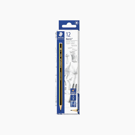 Staedtler PENCIL NORIS H 100% PEFC 120-3 10 12 PENCIL