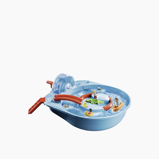 Playmobil 1.2.3 Splish Splash Water Park Toy Playset