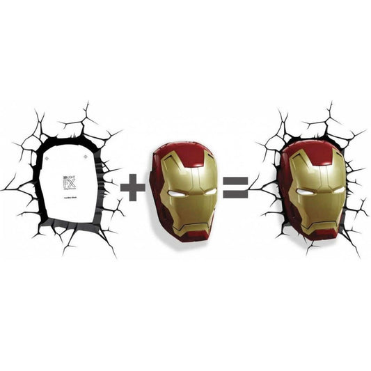 The Source 3D Marvel Iron Man Light