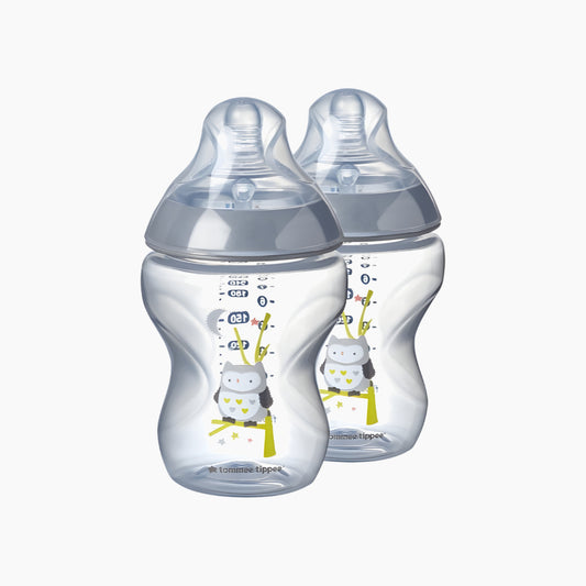 Closer to Nature Glass Baby Bottle - 250ml