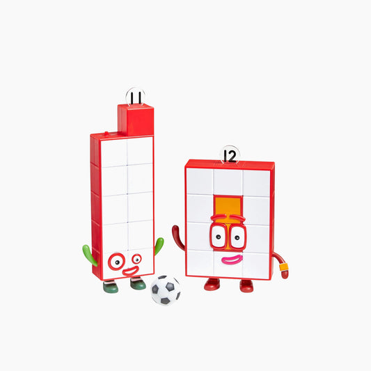 مجموعة موارد التعلم Numberblocks المكونة من أحد عشر واثني عشر رقمًا