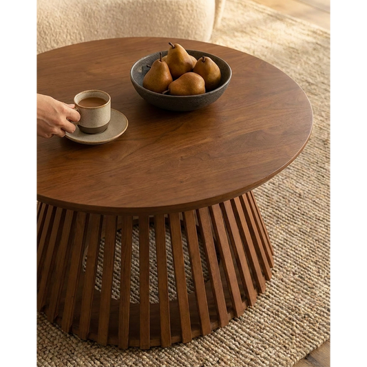 Torre Coffee Table Wooden Walnut 1