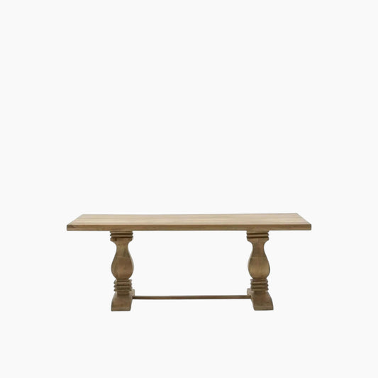Natural Wood Dining Table