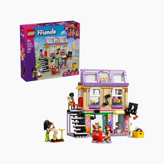 Lego Music Store & Apartment - 483 Pcs