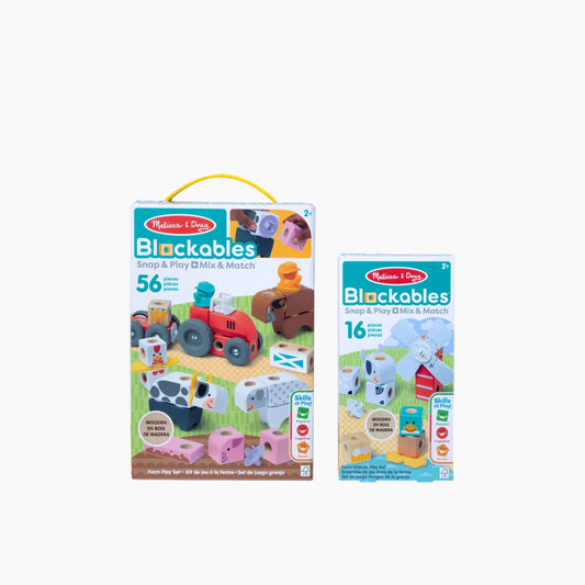 DEVELOPMENTAL TOYS lockales Farm Friends Play Set- 16 Pcs