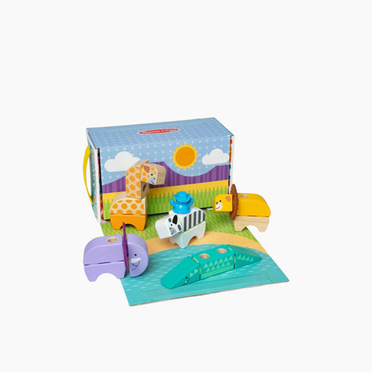 DEVELOPMENTAL TOYS lockales Safari Play Set- 34 Pcs
