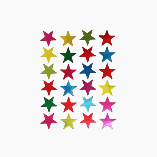 Almashreq Library Small Foil Star Stickers