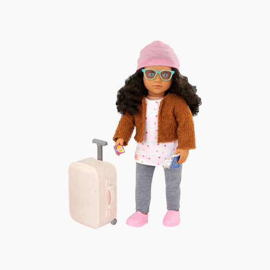 Battat Our Generation Activity Traveler Doll, Lisandra