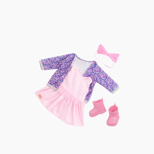 Battat Our Generation Doll With Leopard Print Cardigan, Joana