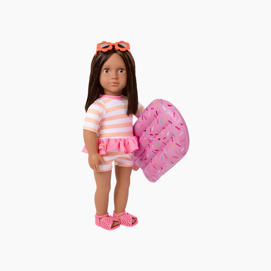 Battat Our Generation Doll With Bathing Suit, Helena
