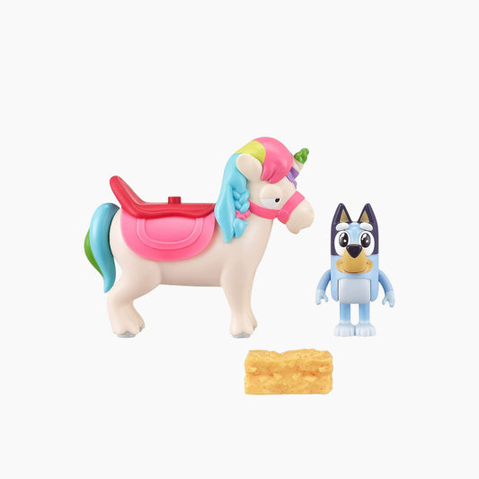 Moose Bluey Figure and Vehicle Playset