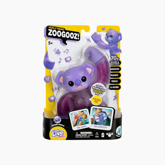 Moose Little Live Pets Hug n’ Hang ZooGooz Stuffed Animal