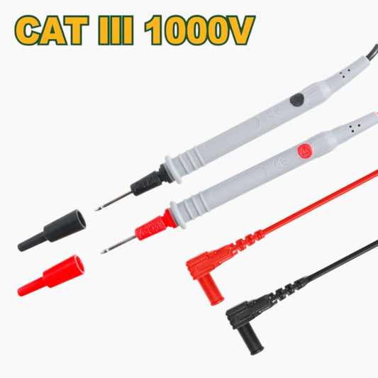 أسلاك اختبار Jadever 1000V آمنة ومتينة
