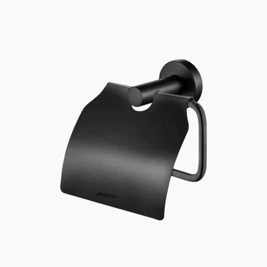 Jadever Toilet Paper Holder Stylish & Durable - Black