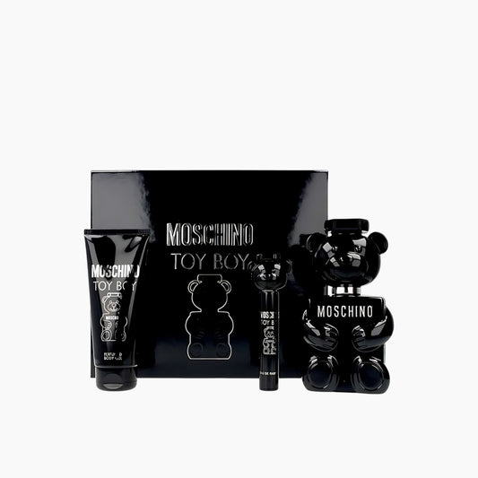 Moschino Toy Boy EDP 100Ml + EDP 10Ml + Body Gel 100Ml Gift Set For Men