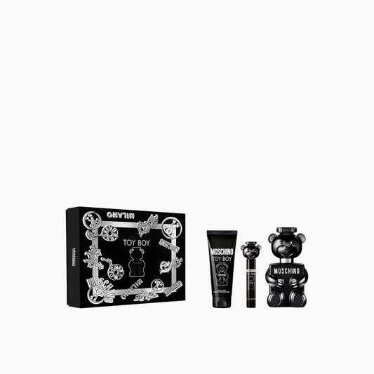 Moschino Toy Boy EDP 100Ml + EDP 10Ml + Shower Gel 100Ml Gift Set For Men