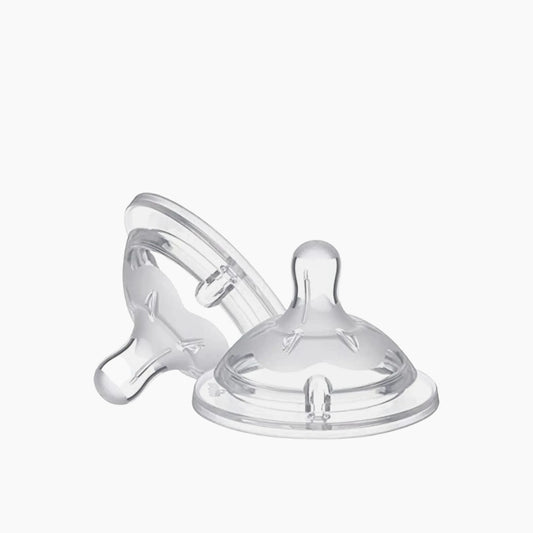 Chicco Natural Feeling Teat 6M+ Fast Flow 2 Pcs