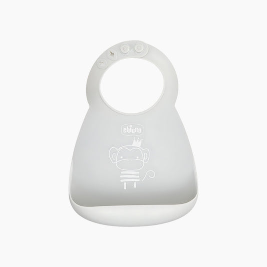 Chicco Silicone Bib With Crumble Catcher