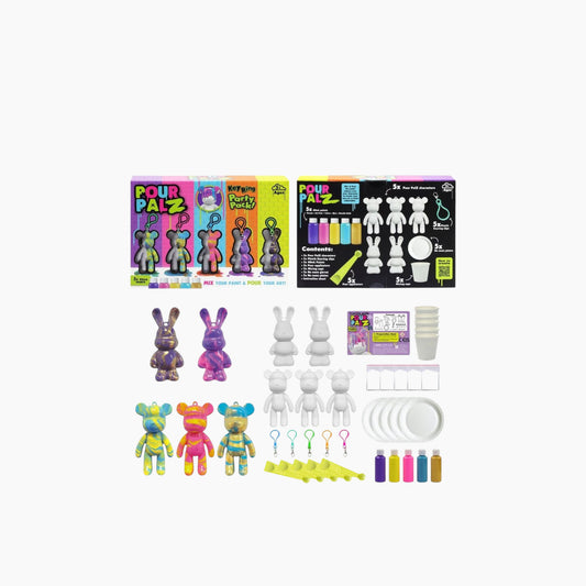 Pour Palz Mini Keyring Party Pack Diy Kit