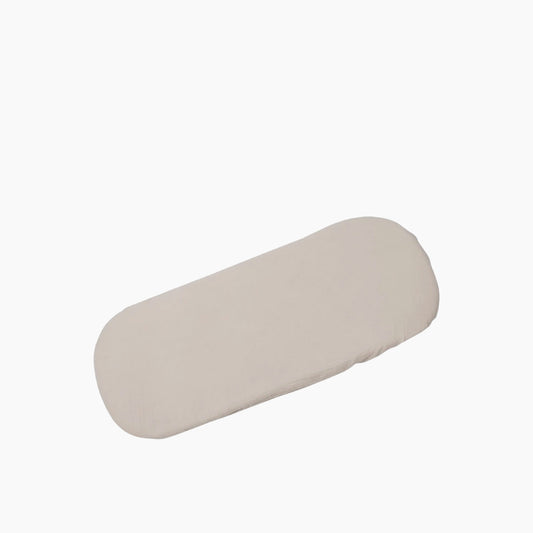 Pasito A Pasito Nara Beige Carrycot Mattress & Muslin Baby Sheet Set 100% Cotton