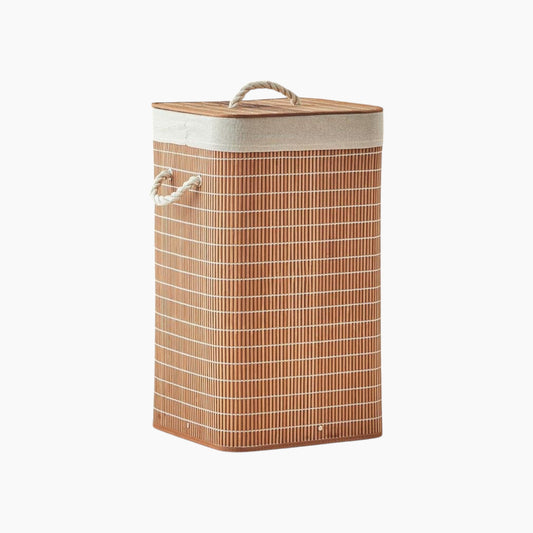 EH Living Urbann Foldable Laundry Basket 35x35x60 cm Brown