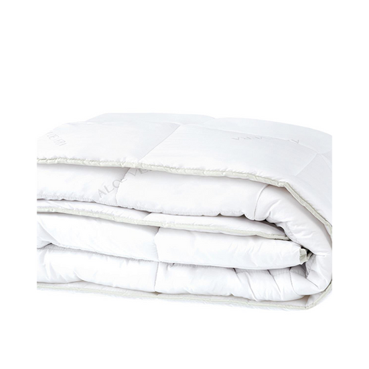 EH Living Aloe Vera Single Size Quilt 155x215 cm White