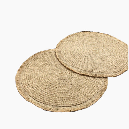 EH Living Resta Jute 2 pcs Table Mat 35 cm Natural