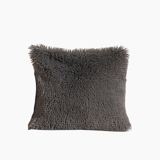 EH Living Fluffy Plush Pillow Cover