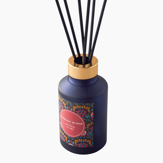 موزع روائح عطرية EH Living Midnight Bloom 95 مل أزرق داكن