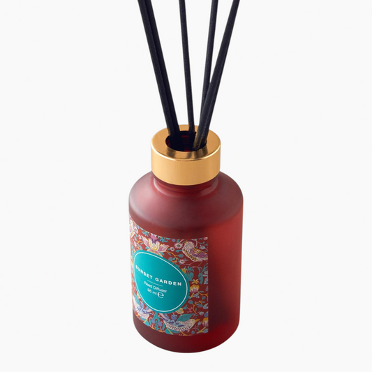 EH Living Sunset Garden Reed Diffuser 95 ml Maroon