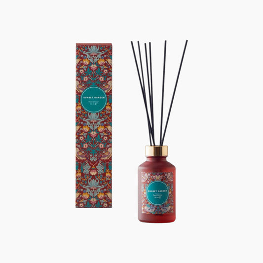 EH Living Sunset Garden Reed Diffuser 95 ml Maroon