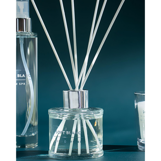 مجموعة EH Living Soft Blanc المعطرة المكونة من 3 قطع باللون الأبيض
