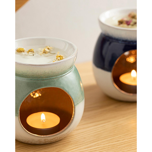 EH Living Freda Ceramic Censer 10,5x10,5x10,5 cm Green