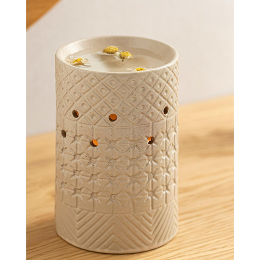 EH Living Sylvia Ceramic Censer 8x8x12,1 cm Cream