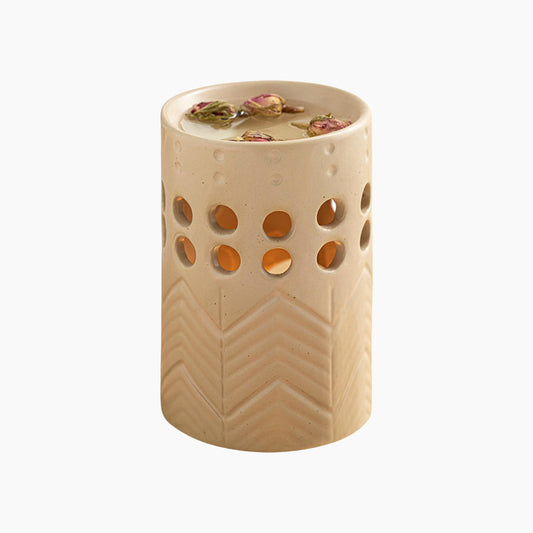 EH Living Novia Ceramic Censer 8x8x12,1 cm Cream