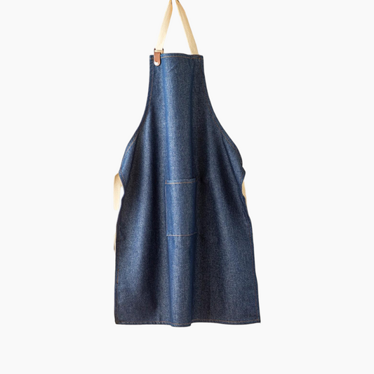 EH Living Alas Cotton Kitchen Apron 56x76 cm Navy Blue
