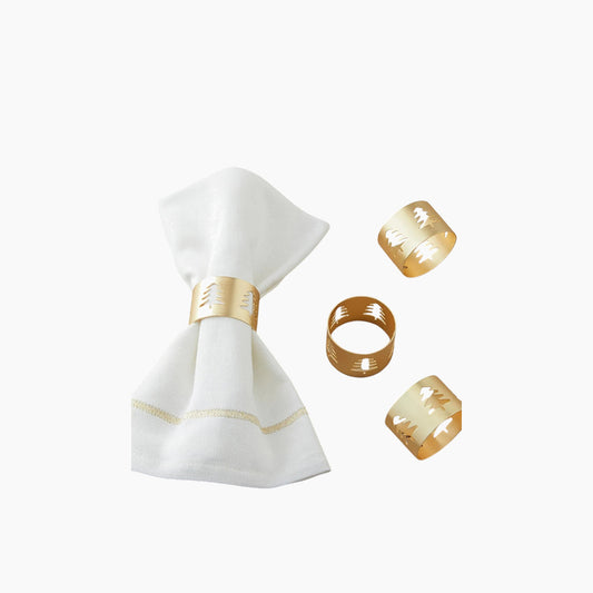 EH Living Casamere Metal Napkin Rings