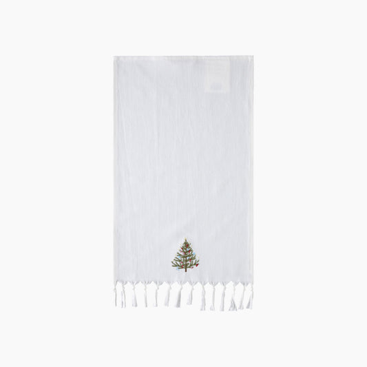 EH Living Fancy Tree Cotton Drying Cloth 30x50 cm White